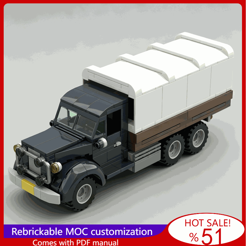 Vintage Collectible Trucks - Набор из 311 деталей: Немецкий винтажный