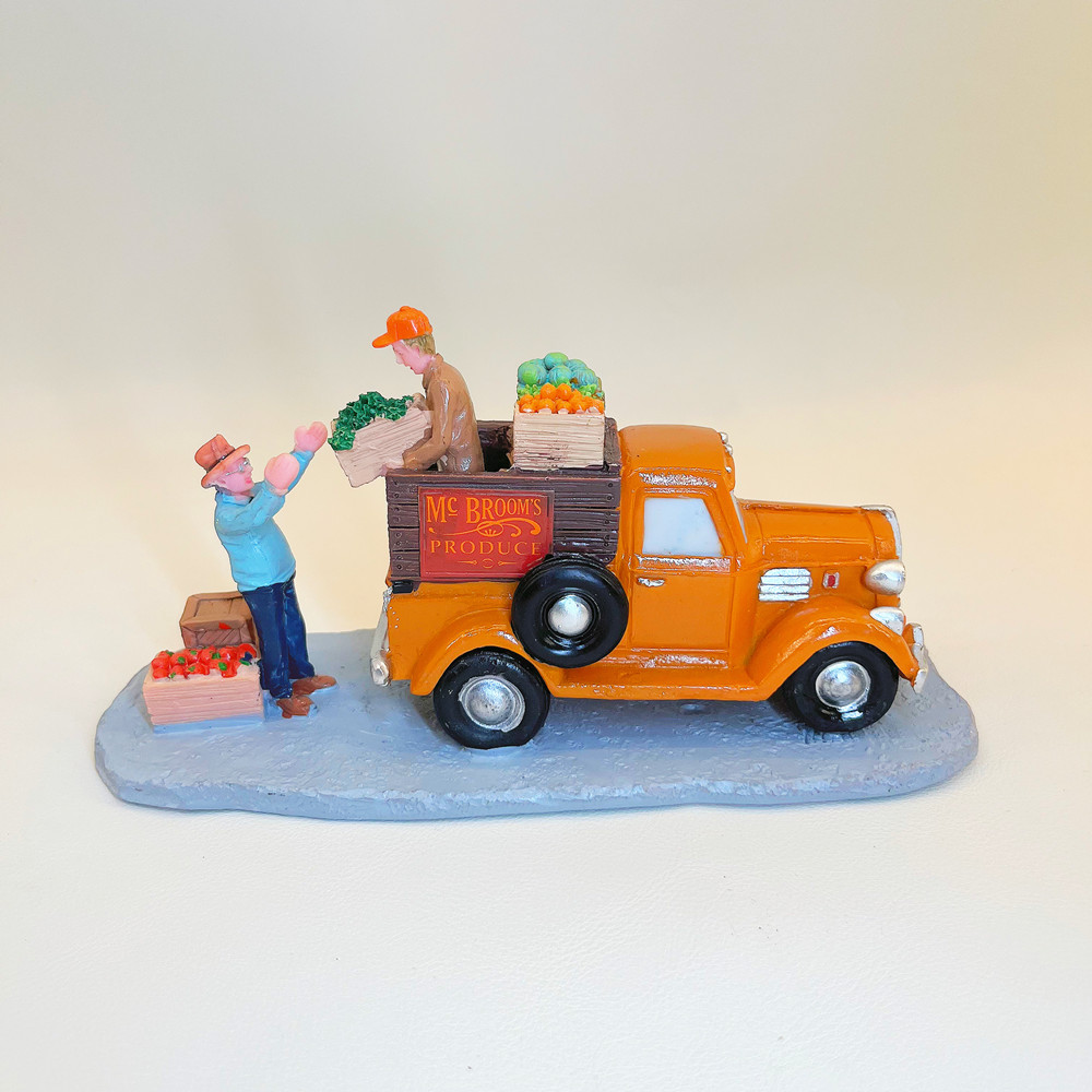 Vintage Collectible Trucks - Винтажная фигурка из смолы: грузовик для