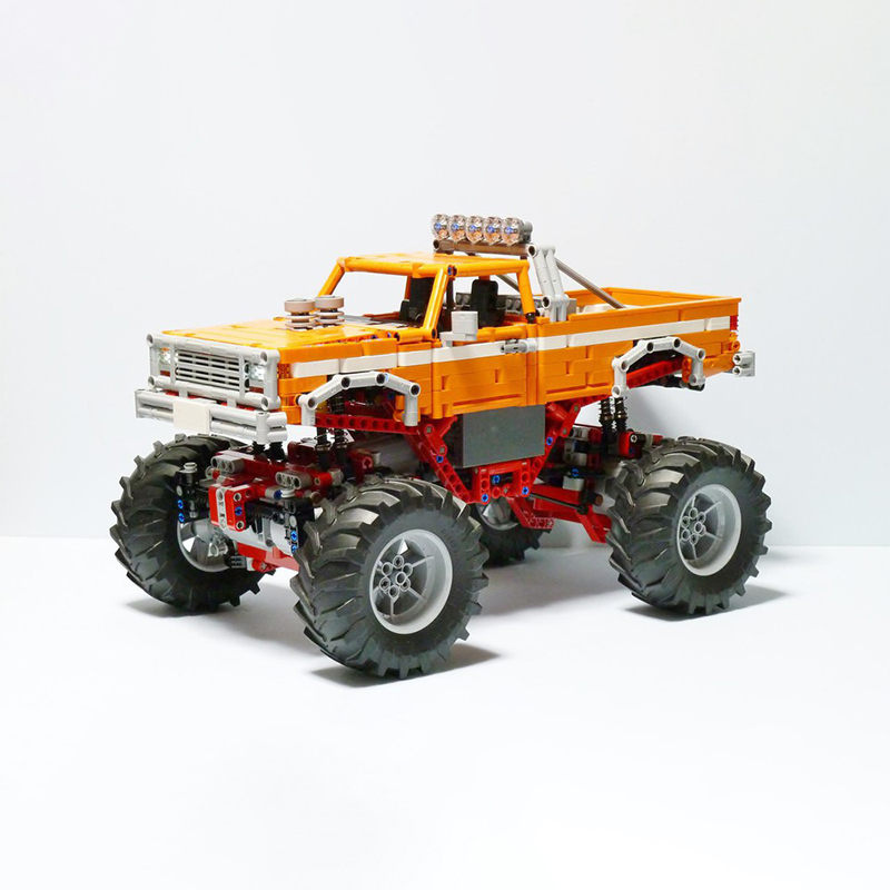 1683 детали MOC Техническая мо – обзор и цена Vintage Collectible Trucks