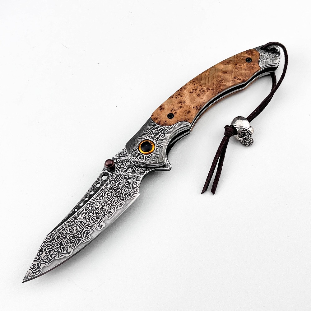 Складной нож с дамасским узоро – обзор и цена Vintage Collectible Pocket Knives