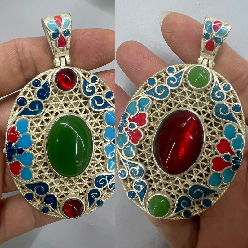 Винтажный серебряный кулон с к – обзор и цена Vintage Collectible Market