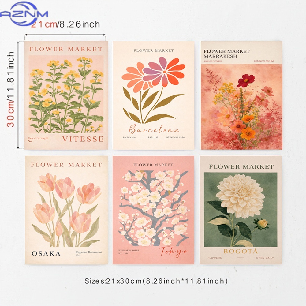 Коллекция из 6 холщовых принто – обзор и цена Vintage Collectible Market