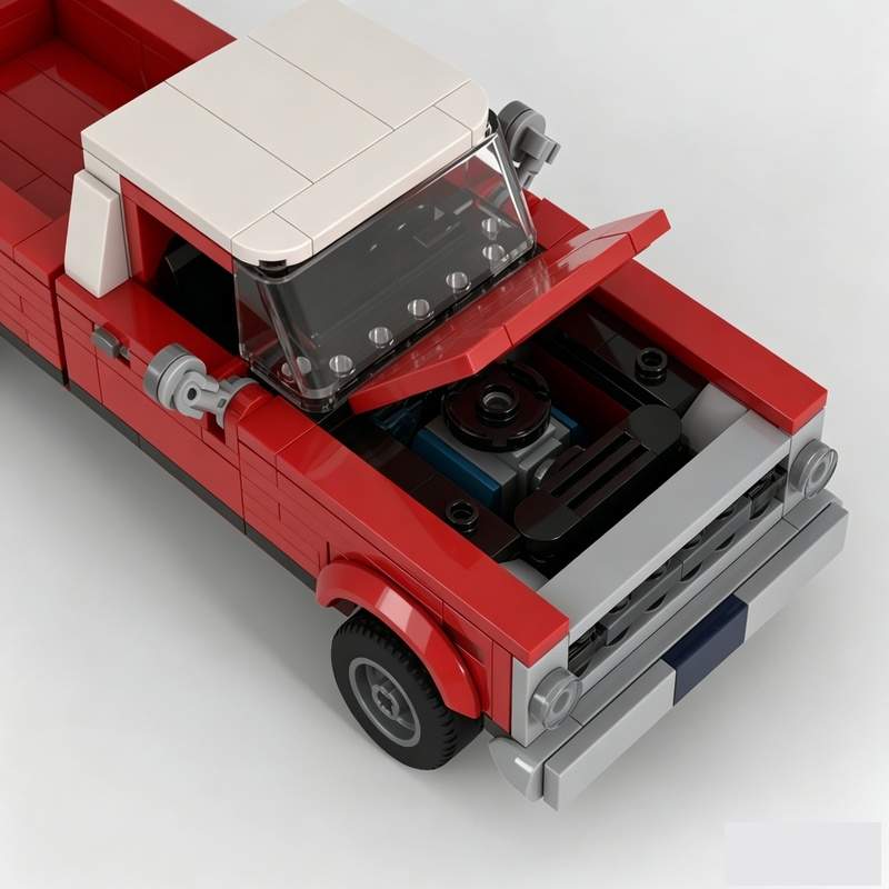Конструктор MOC «Винтажный пик – обзор и цена Vintage Collectible Trucks