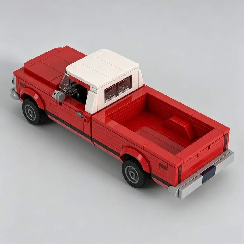 Конструктор MOC «Винтажный пик – обзор и цена Vintage Collectible Trucks