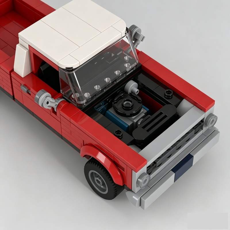 Конструктор MOC «Винтажный пик – обзор и цена Vintage Collectible Trucks